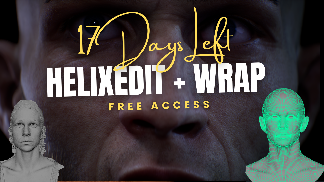 HelixEdit Just Got Even Better: Introducing HelixWrap — A Complete Wrapping Solution Inside Maya